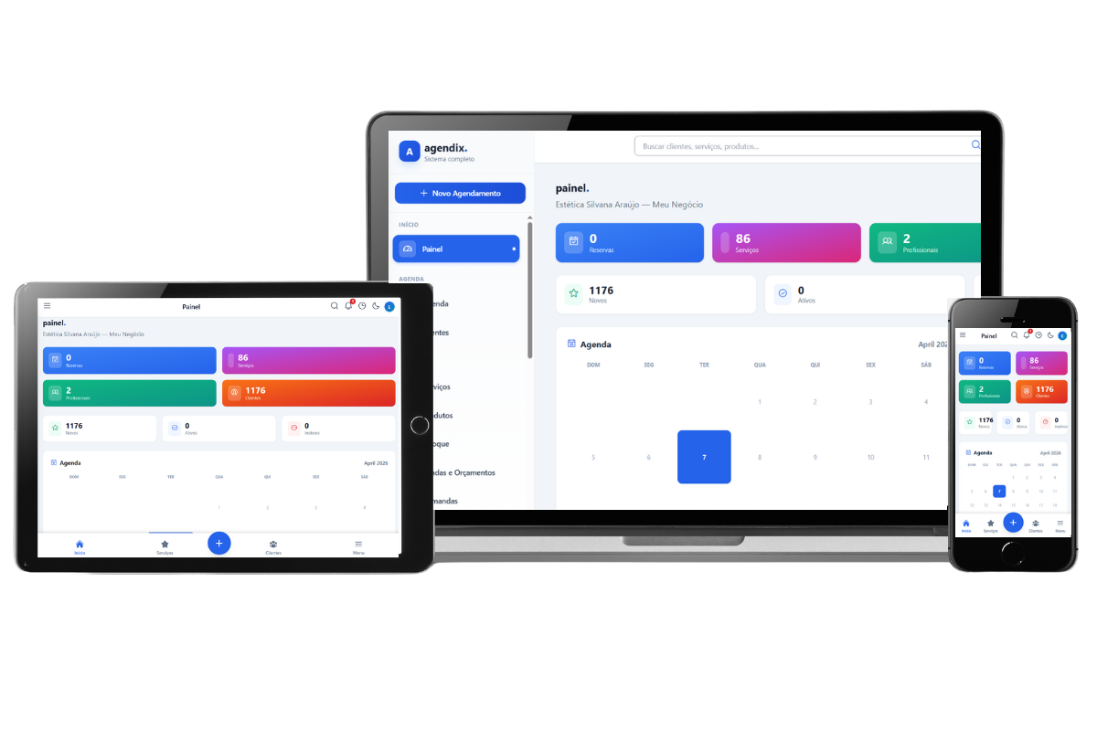Agendix - Sistema de Agendamento Online